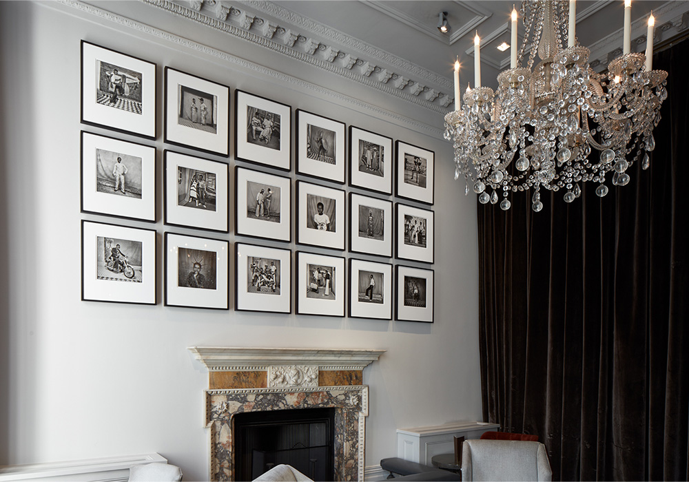 Sanle Sory fireplace