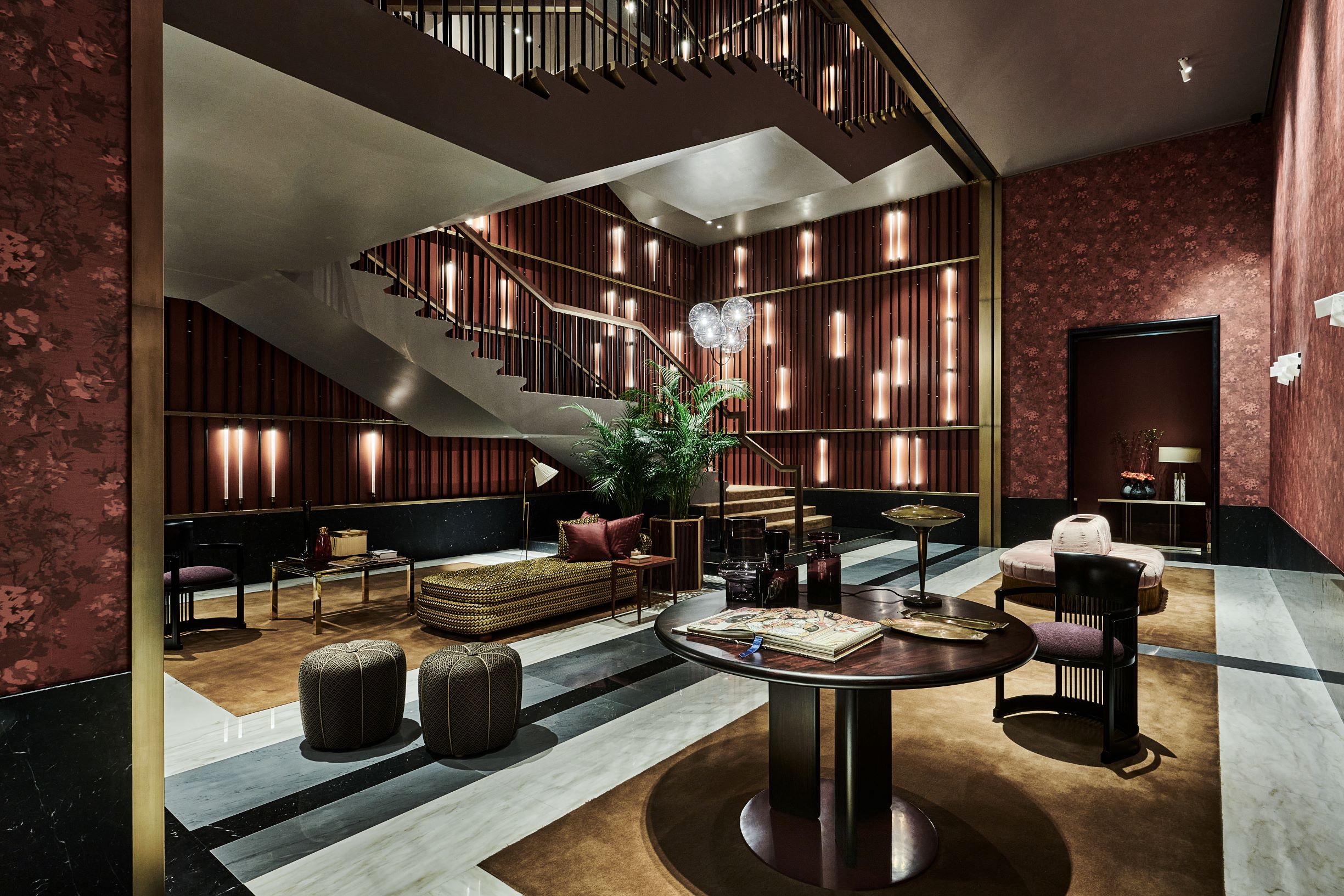 The Arts Club Dubai stairway