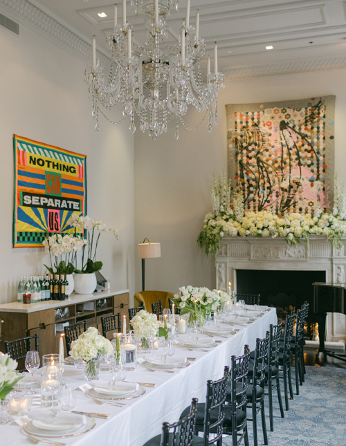 Private event drawing room