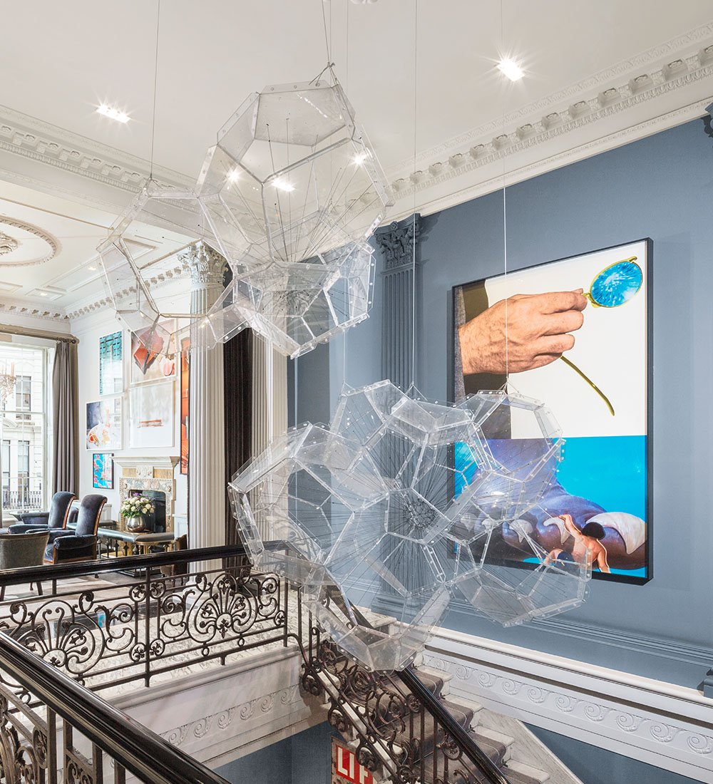 Baldessari and Saraceno artworks