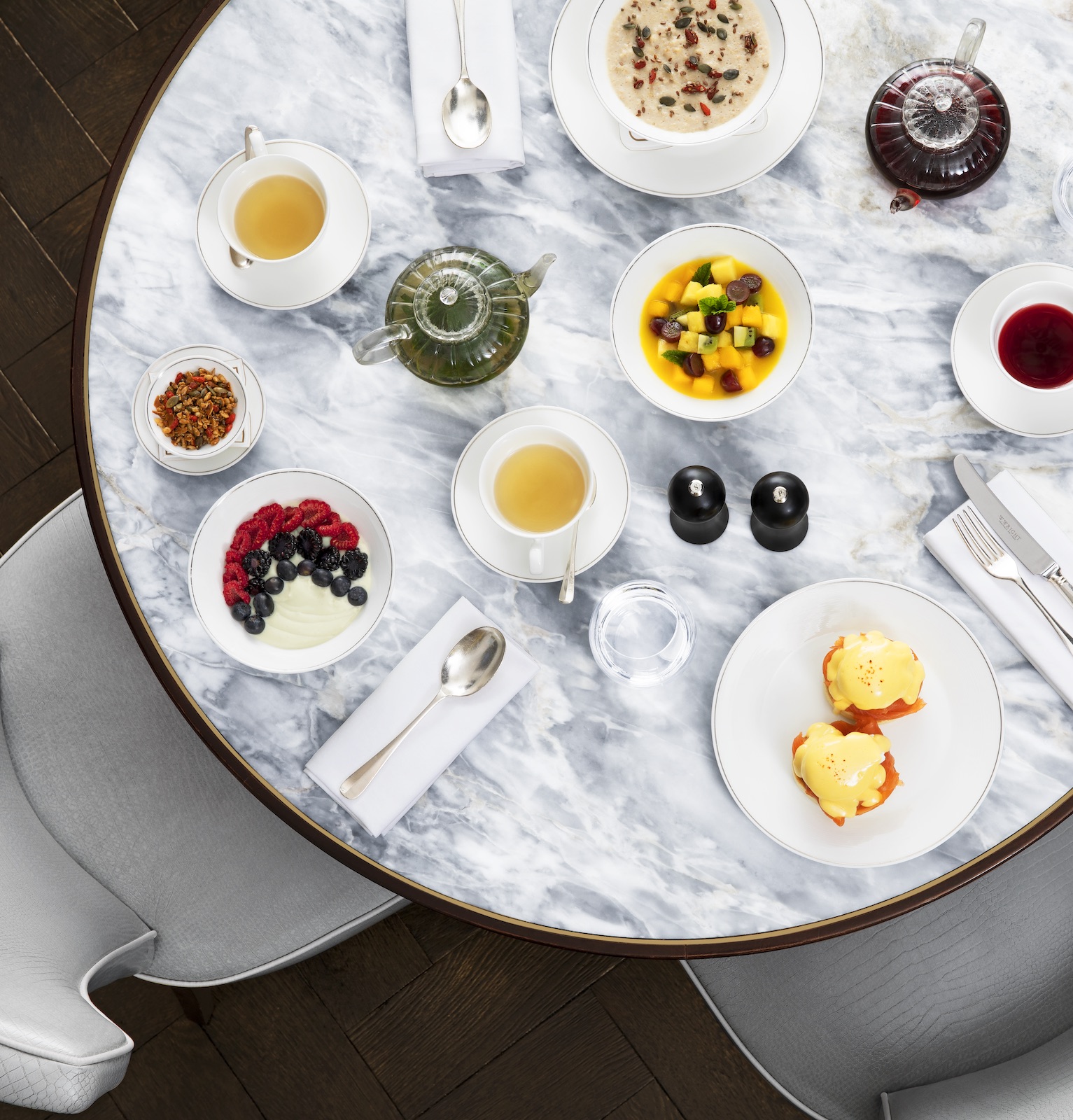 Brasserie brunch menu