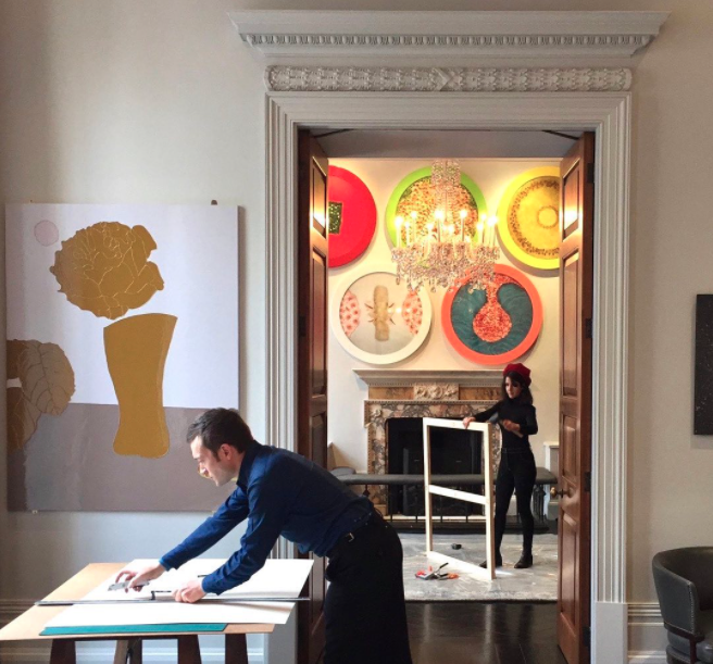 Lockdown RA residency at The Arts Club Max Prus and Hannah Bays