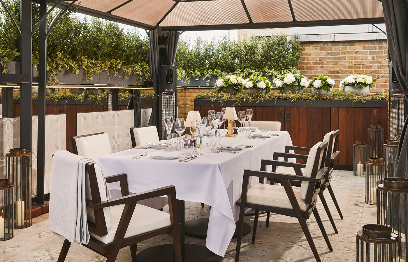 Penthouse private terrace