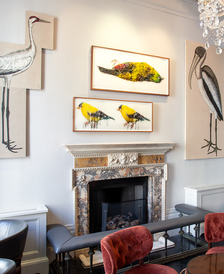Applebroog fireplace