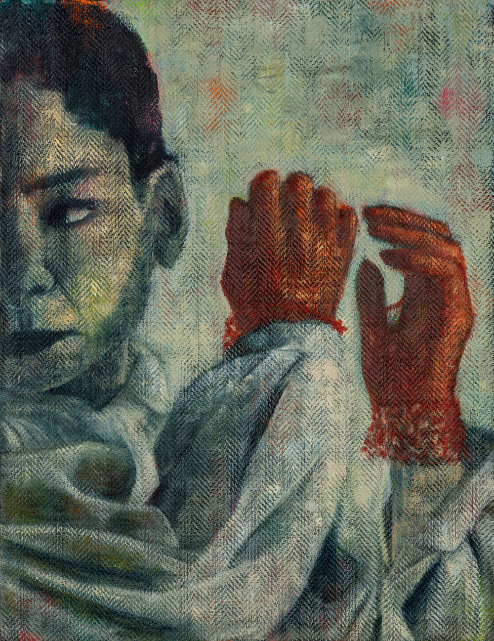 Parry (2025) 37cm x 28.5cm Oil on Linen